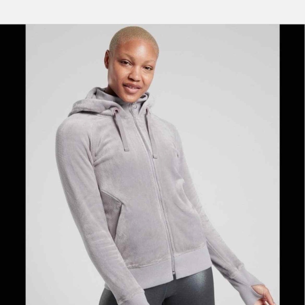 ATHLETA TRIUMPH DOUBLE COZY KARMA HOODIE